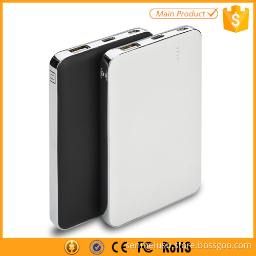 type c quick charge 2.0 power bank 8000mah with custom logo